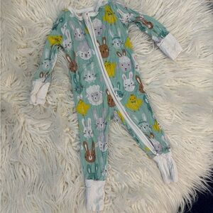 🐰Little Sleepies bunny sheep convertible onesie 🐥